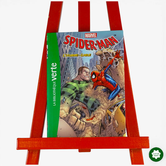 Livre Spider-Man L’Homme-Sable Marvel d'occasion HACHETTE JEUNESSE - Dès 8 ans | Ref 10311