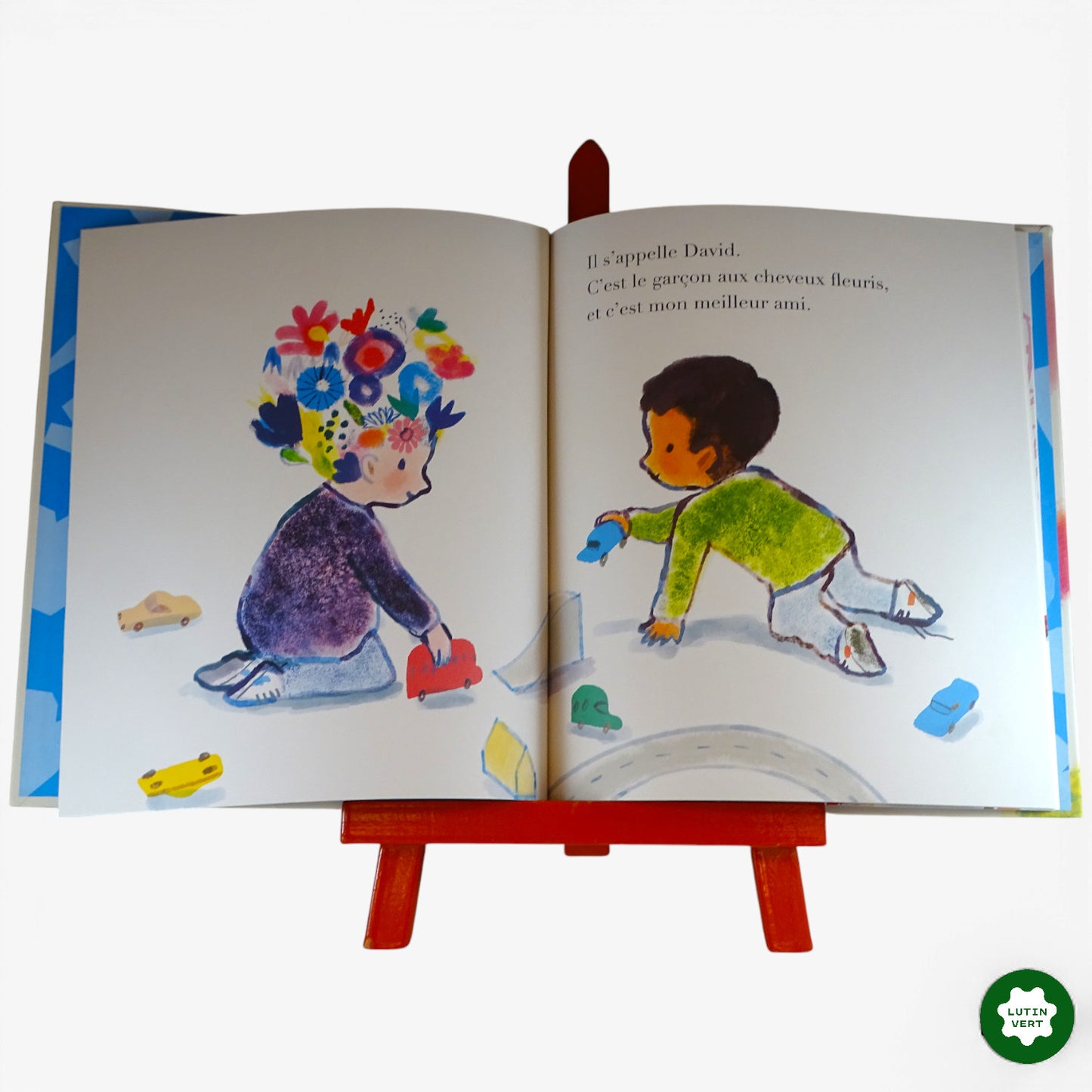 Livre Le garçon en fleurs d'occasion JARVIS - Dès 3 ans | Ref 10313
