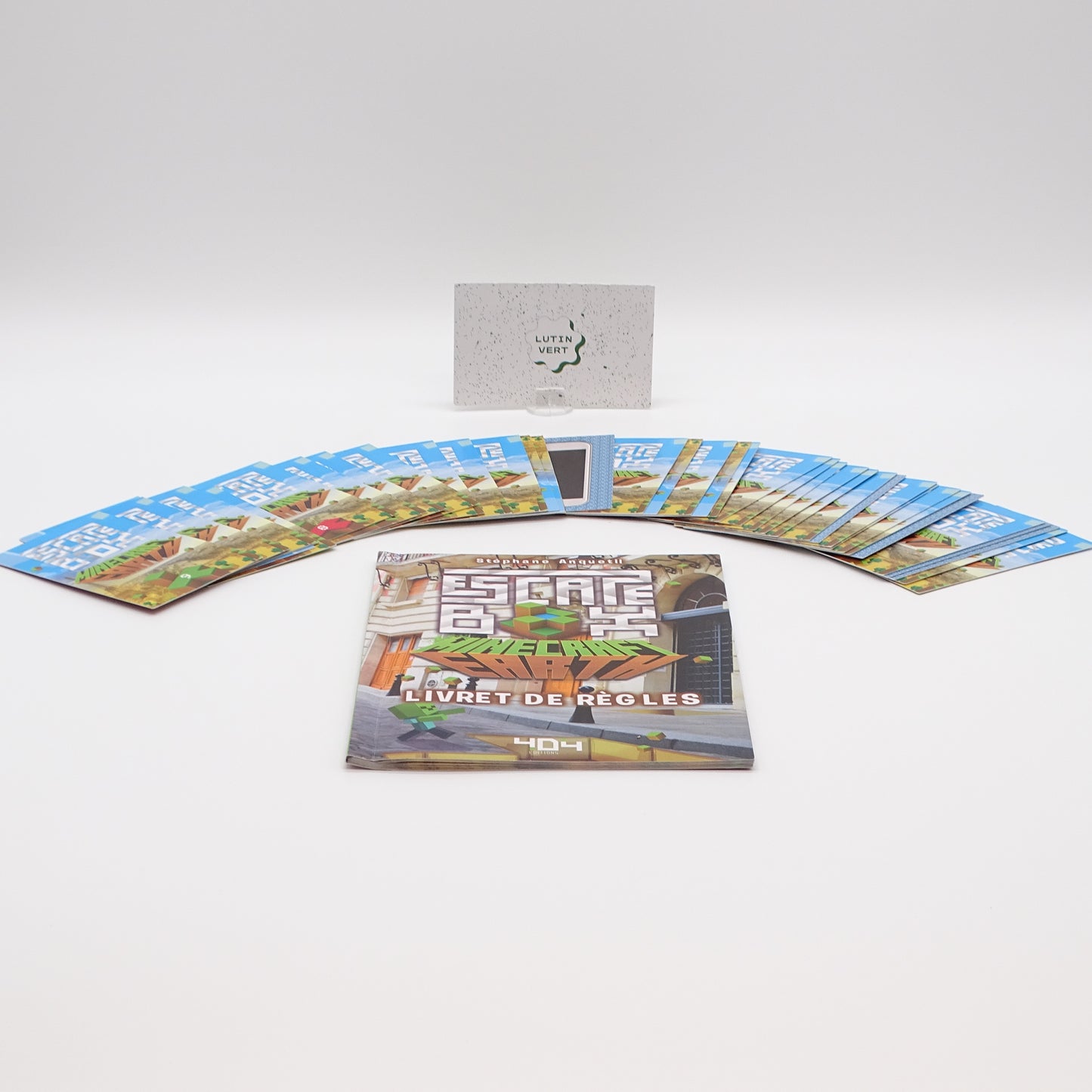 Escape Box Minecraft Earth 404 EDITIONS - Dès 10 ans | Ref 14472