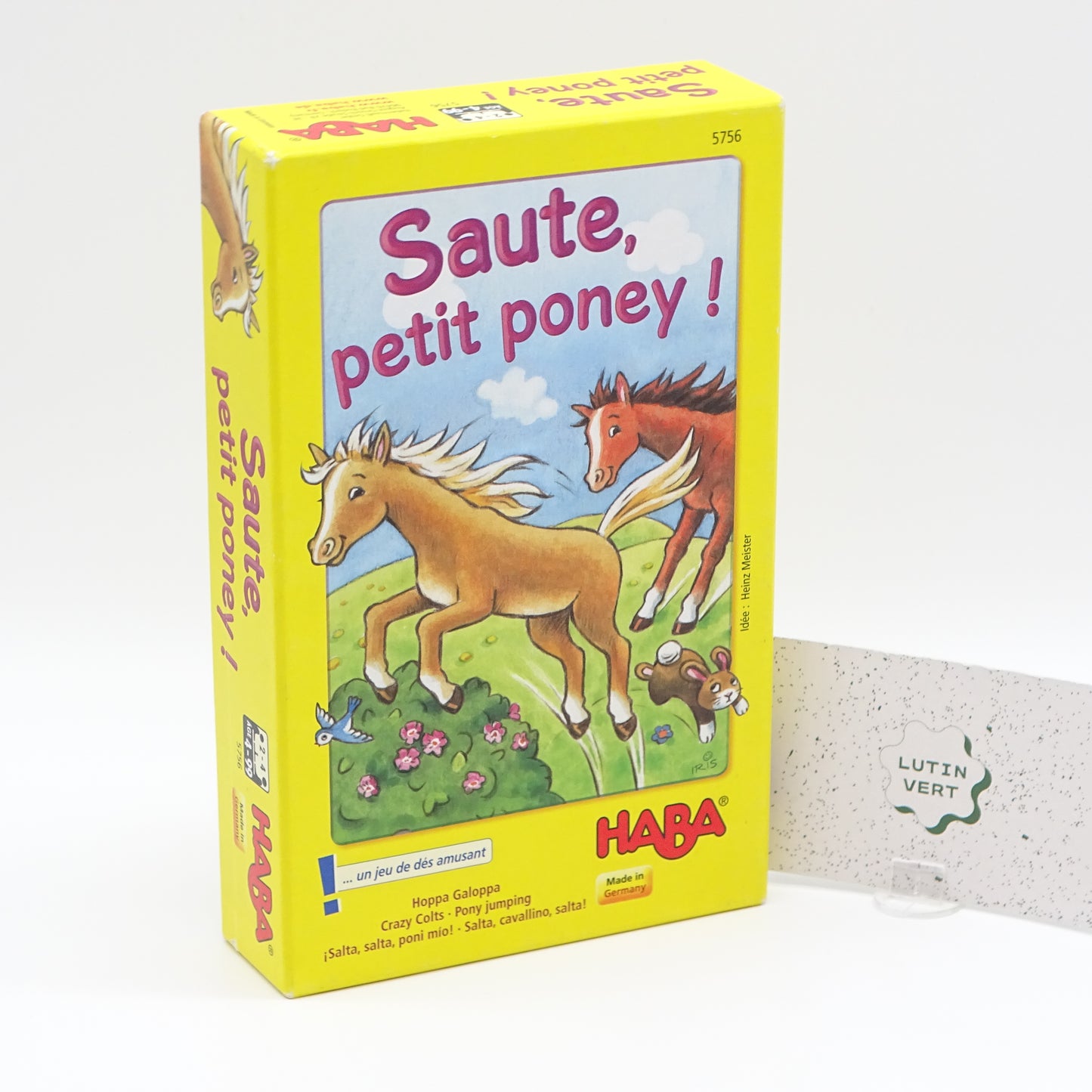 Saute, petit poney ! HABA - Dès 4 ans | Ref 14471