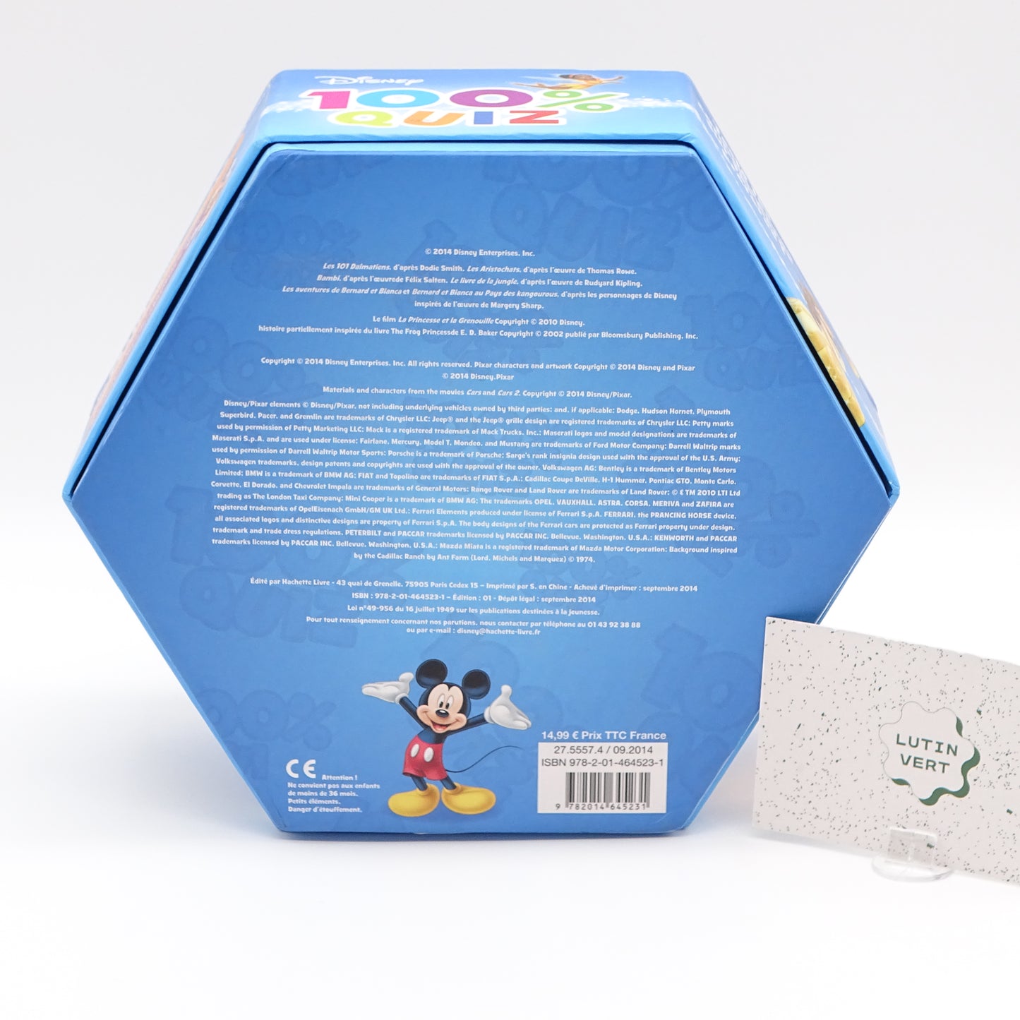100 % Quizz DISNEY  - Dès 3 ans | Ref 14473
