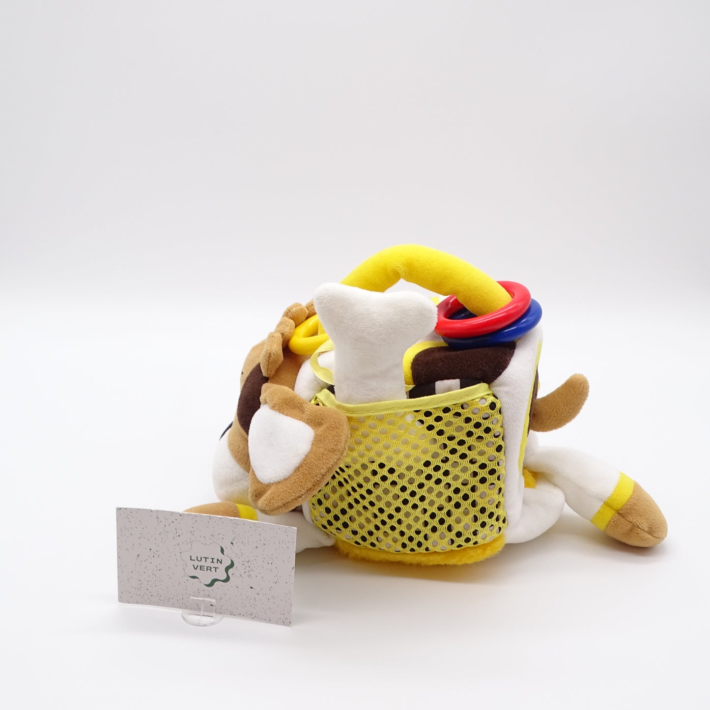 Peluche Chien Cube LGR INTERNATIONAL - Dès 1 an | Ref 14481