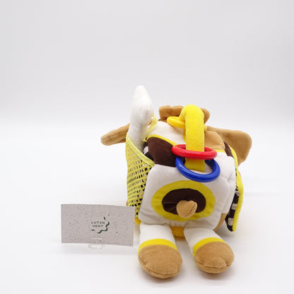 Peluche Chien Cube LGR INTERNATIONAL - Dès 1 an | Ref 14481