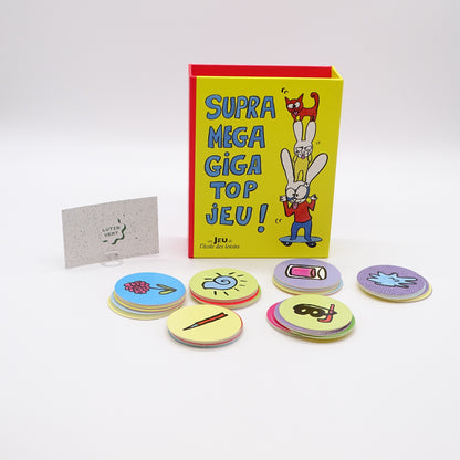 Supra mega giga top jeu ! L’ÉCOLE DES LOISIRS - Dès 4 ans | Ref 14476