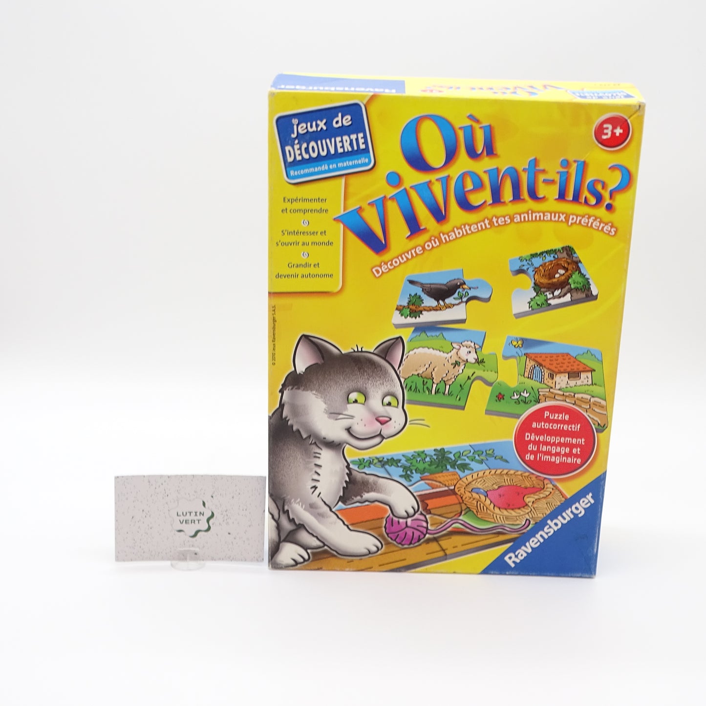 Ou vivent-ils ? RAVENSBURGER - Dès 3 ans | Ref 14479