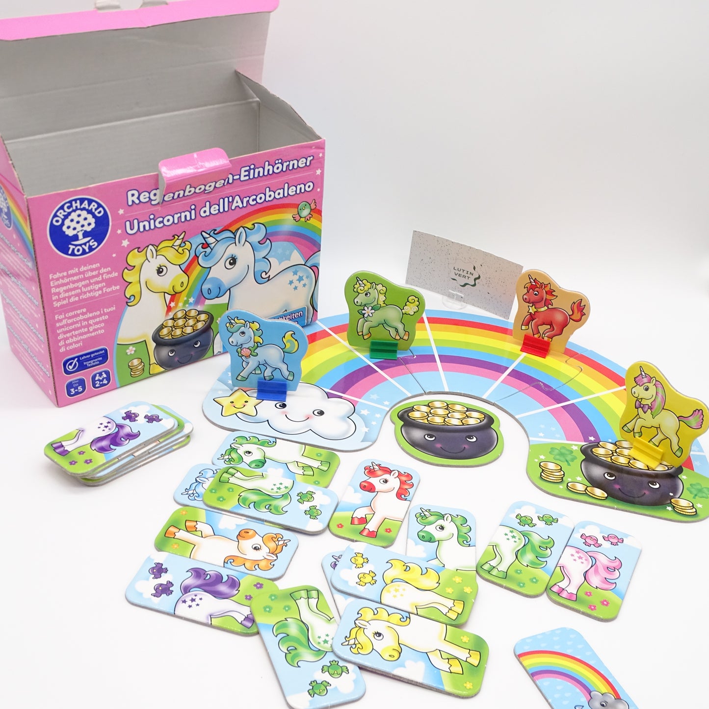 Les licornes arc-en-ciel ORCHARD TOYS - Dès 3 ans | Ref 14489