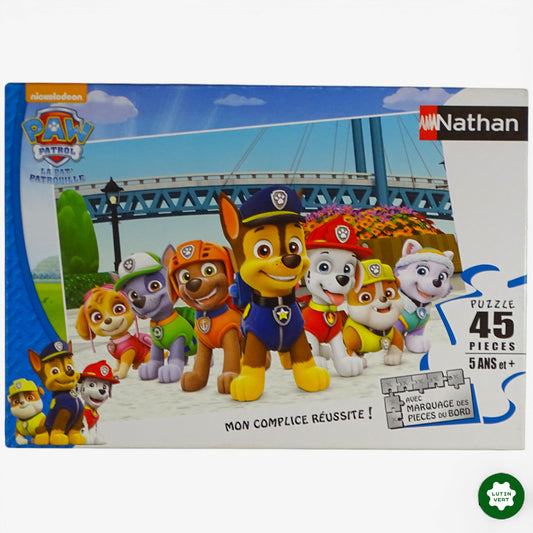 Puzzle Pat’Patrouille 45 pcs d'occasion NATHAN - Dès 5 ans | Ref 10340