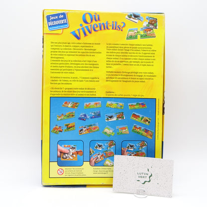 Ou vivent-ils ? RAVENSBURGER - Dès 3 ans | Ref 14479