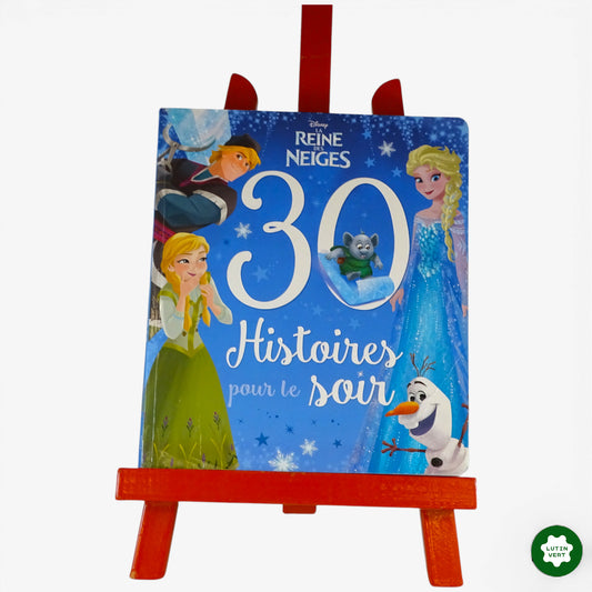Livre La reine des neiges 30 histoires pour le soir Disney d'occasion HACHETTE JEUNESSE - Dès 3 ans | Ref 10345