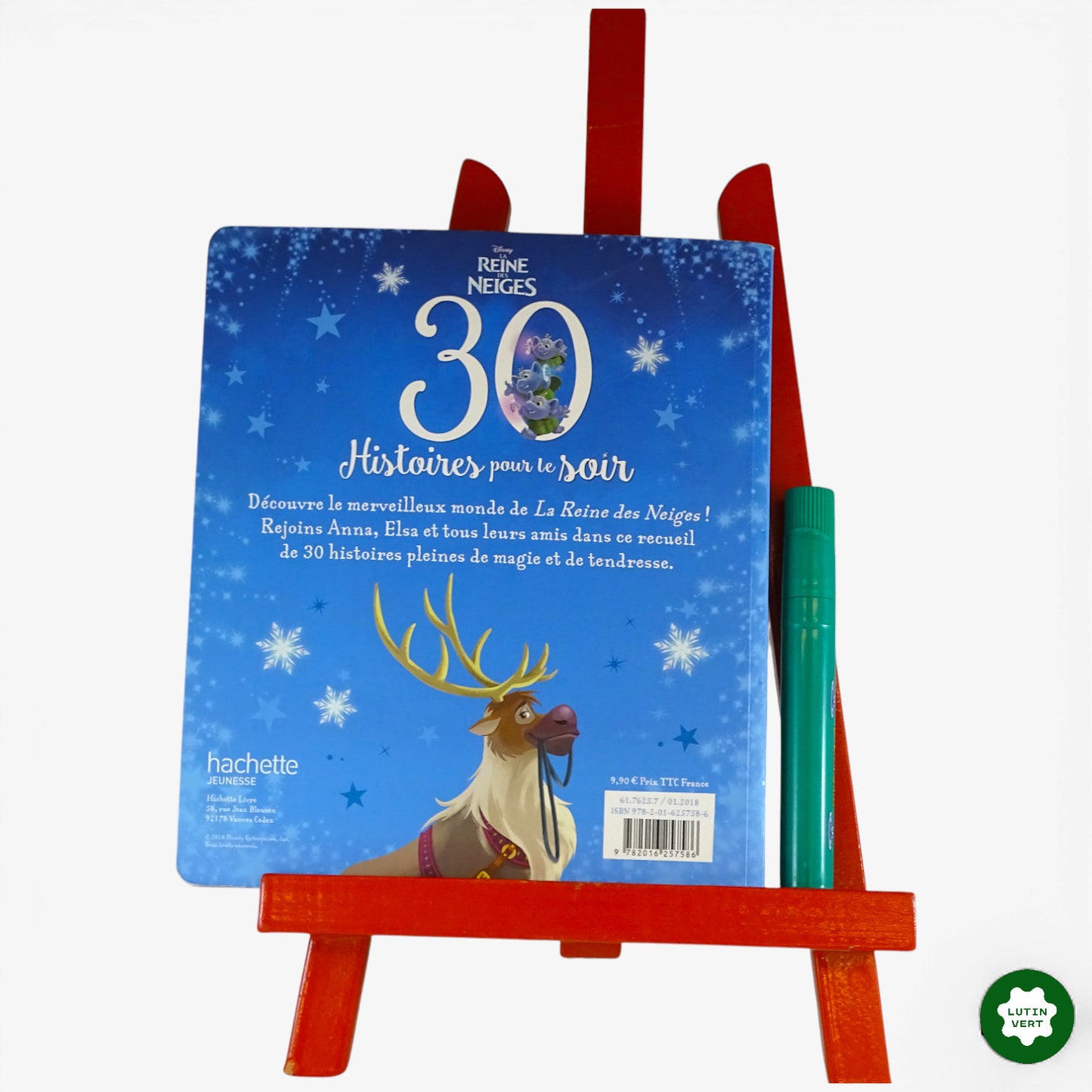 Livre La reine des neiges 30 histoires pour le soir Disney d'occasion HACHETTE JEUNESSE - Dès 3 ans | Ref 10345