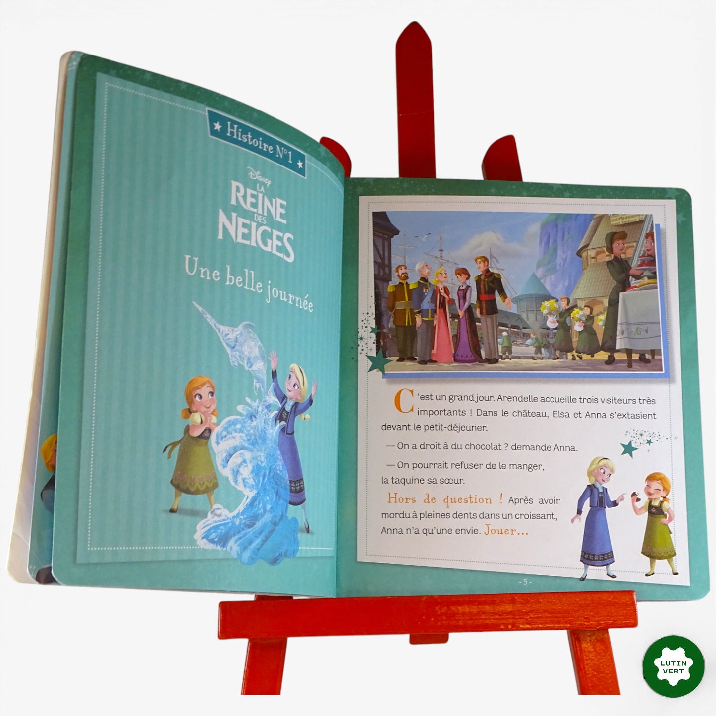 Livre La reine des neiges 30 histoires pour le soir Disney d'occasion HACHETTE JEUNESSE - Dès 3 ans | Ref 10345