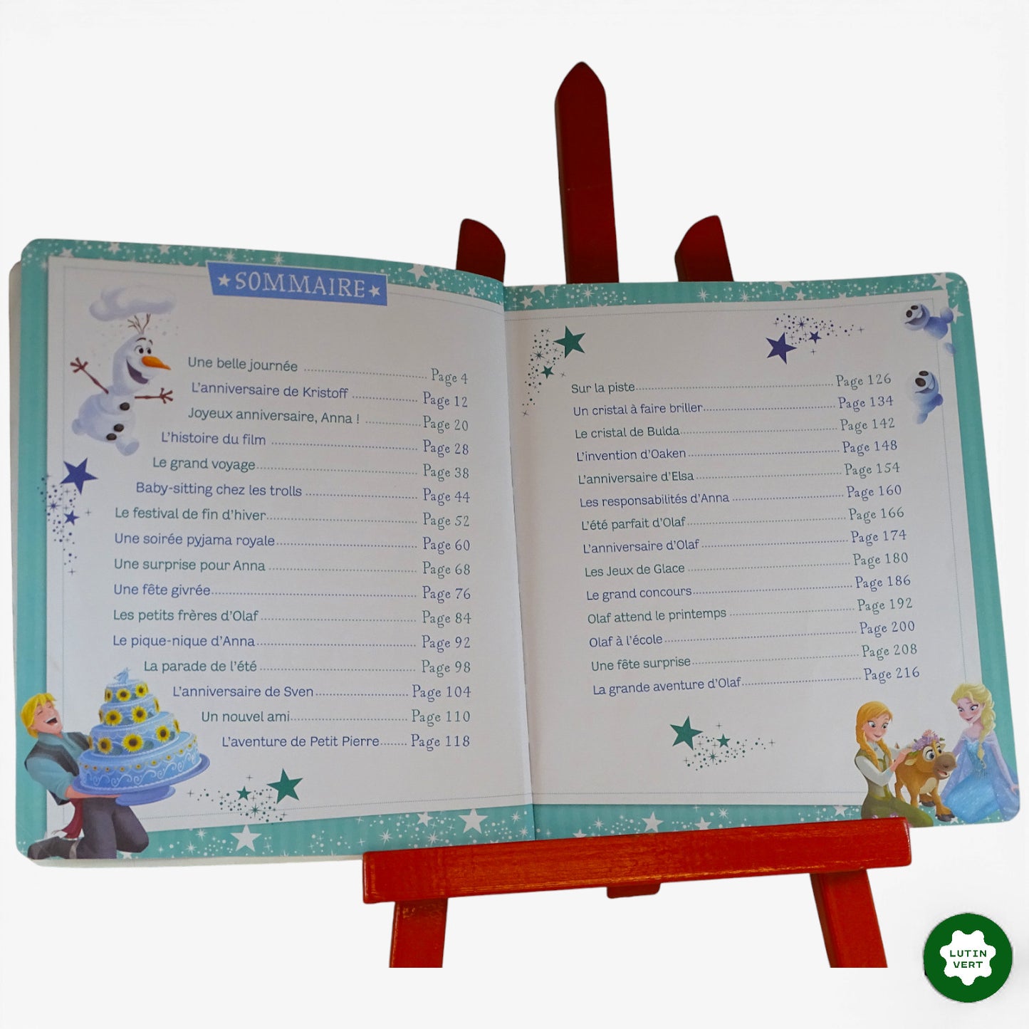 Livre La reine des neiges 30 histoires pour le soir Disney d'occasion HACHETTE JEUNESSE - Dès 3 ans | Ref 10345
