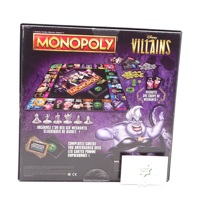 Monopoly Disney Villains HASBRO - Dès 8 ans | Ref 14507