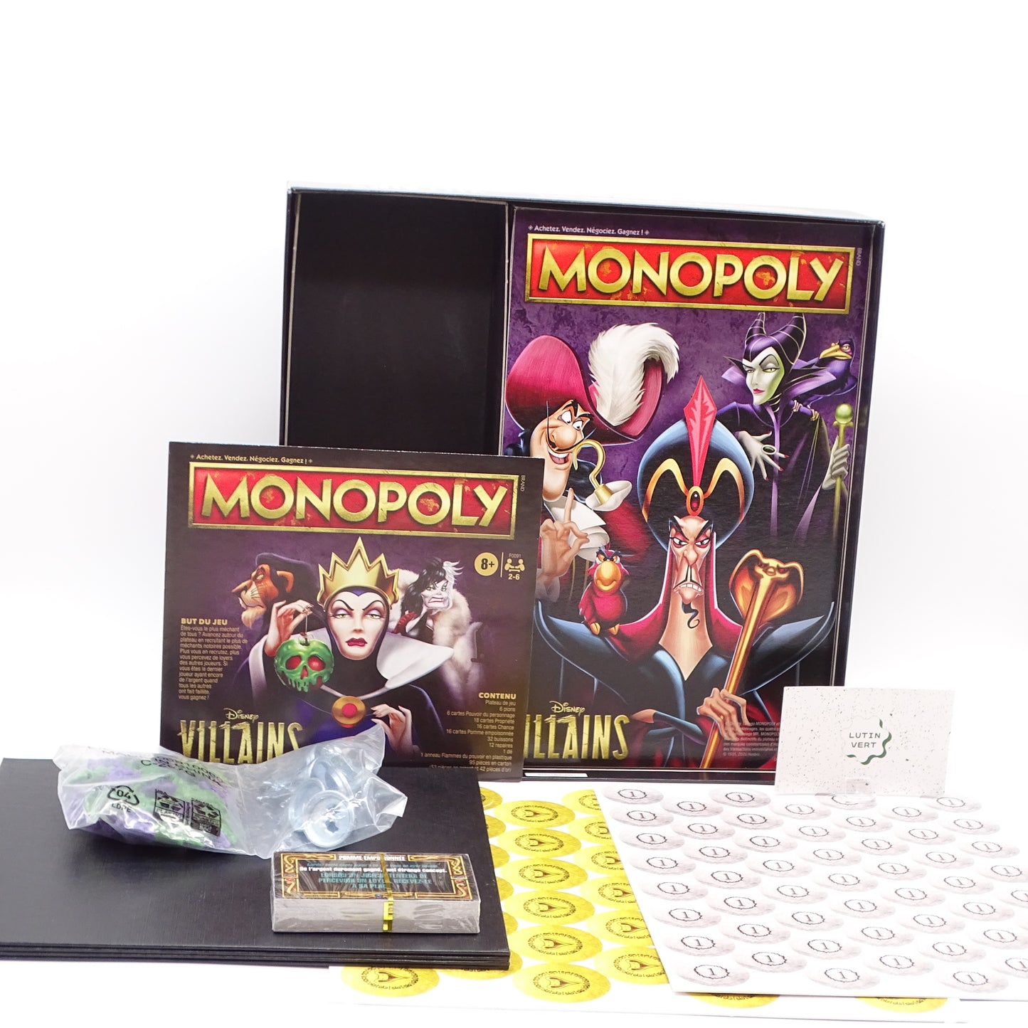Monopoly Disney Villains HASBRO - Dès 8 ans | Ref 14507