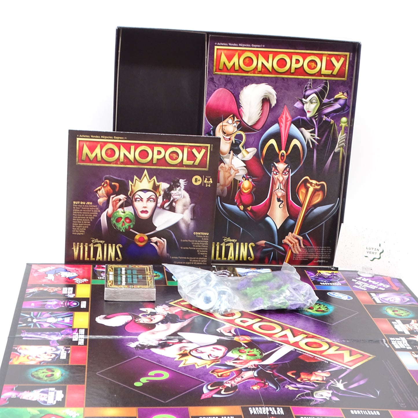 Monopoly Disney Villains HASBRO - Dès 8 ans | Ref 14507
