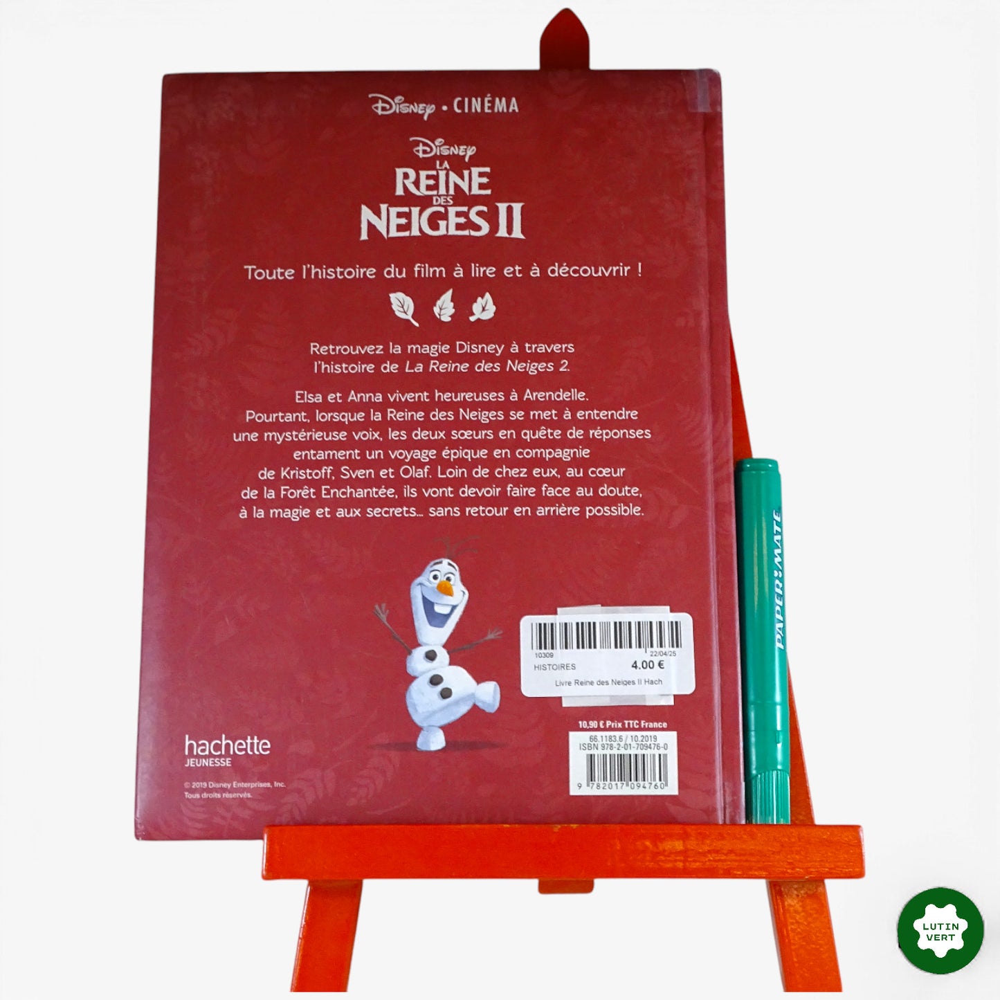Livre La reine des Neiges 2 Disney d'occasion HACHETTE JEUNESSE - Dès 3 ans | Ref 10309