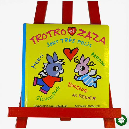 « Trotro et Zaza sont très polis » d'occasion GALLIMARD - Dès 1 an | Ref 10347