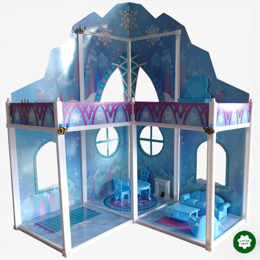 Chateaux Reine des neiges avec mobilier d'occasion  - Dès 6 ans | Ref 10353