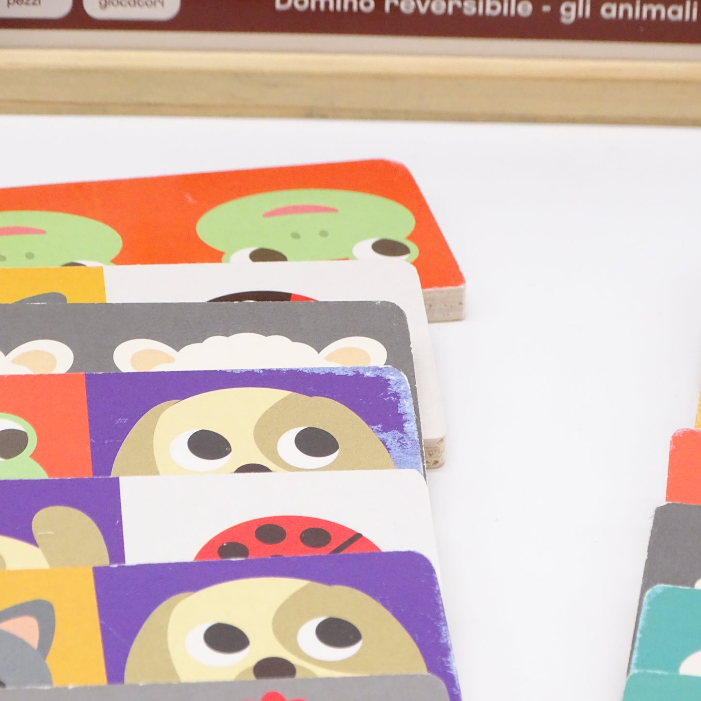 Dominos réversibles L’ATELIER DU BOIS - Dès 2 ans | Ref 14516
