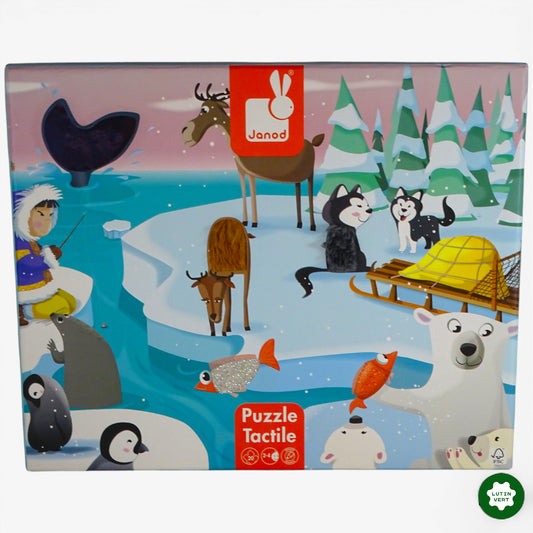 Puzzle Tactile géant Banquise d'occasion JANOD - Dès 2 ans | Ref 10373