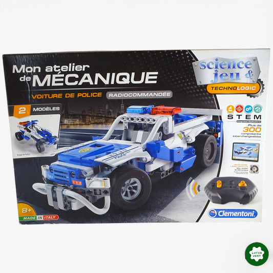 Voiture de police radiocommandé d'occasion CLEMENTONI - Dès 8 ans | Ref 10375