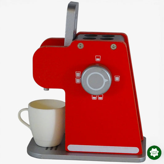 Cafetière en bois OXYBUL  + tasse  d'occasion OXYBUL - Dès 3 ans | Ref 10382