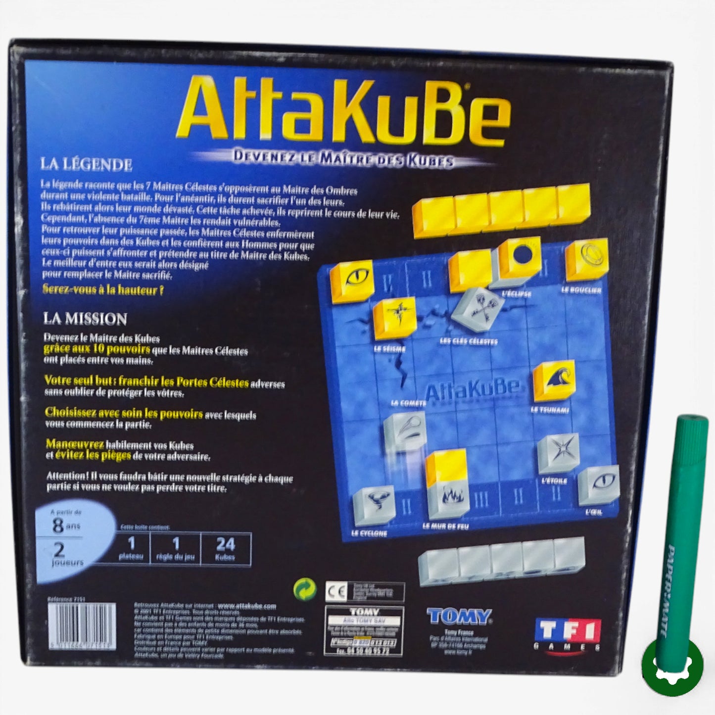 AttaKuBe d'occasion TOMY - Dès 8 ans | Ref 10393
