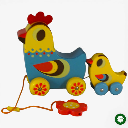 La poule et le poussin musical d'occasion VILAC - Dès 3 ans | Ref 10400