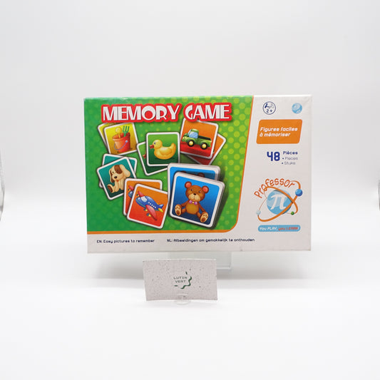 Mémory Game PROFESSOR Π - Dès 3 ans | Ref 14544