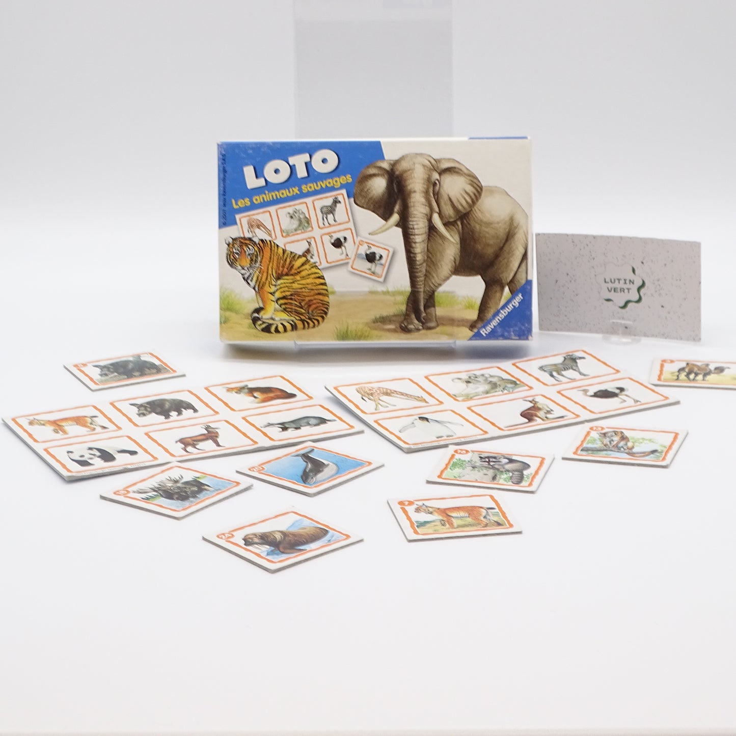 Loto « Les Animaux Sauvages » RAVENSBURGER - Dès 2 ans | Ref 14549