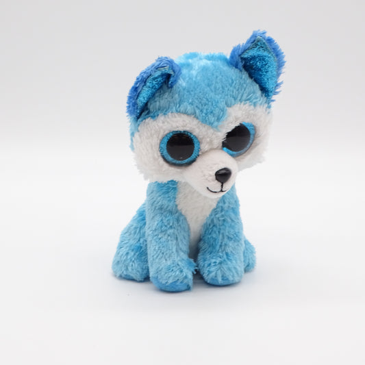 Peluche Prince, le Chien Husky TY - Dès 3 ans | Ref 14548