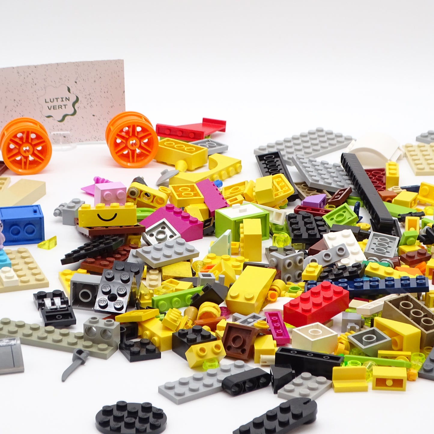 500 grammes de pièces Lego en Vrac LEGO - Dès 7 ans | Ref 14554