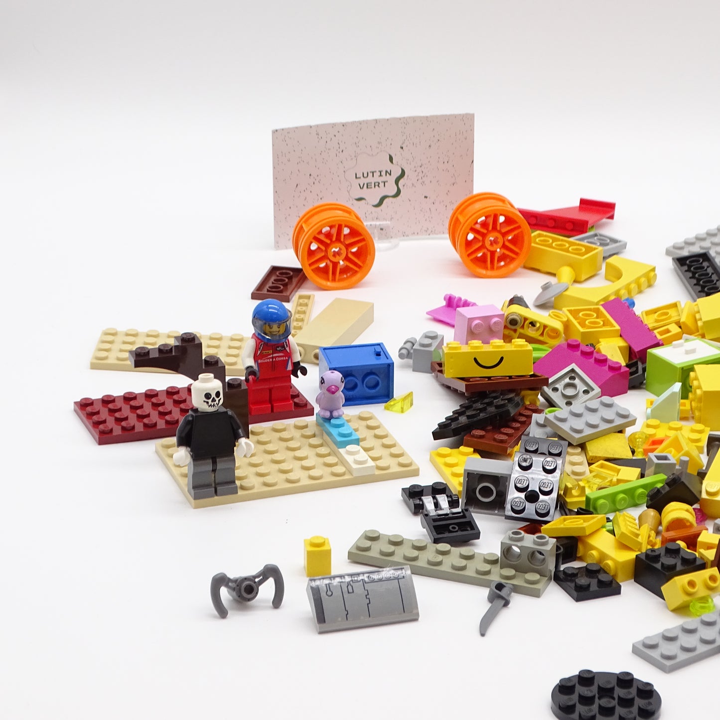 500 grammes de pièces Lego en Vrac LEGO - Dès 7 ans | Ref 14554