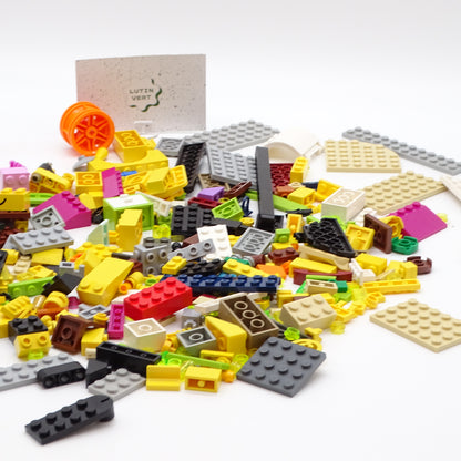 500 grammes de pièces Lego en Vrac LEGO - Dès 7 ans | Ref 14554