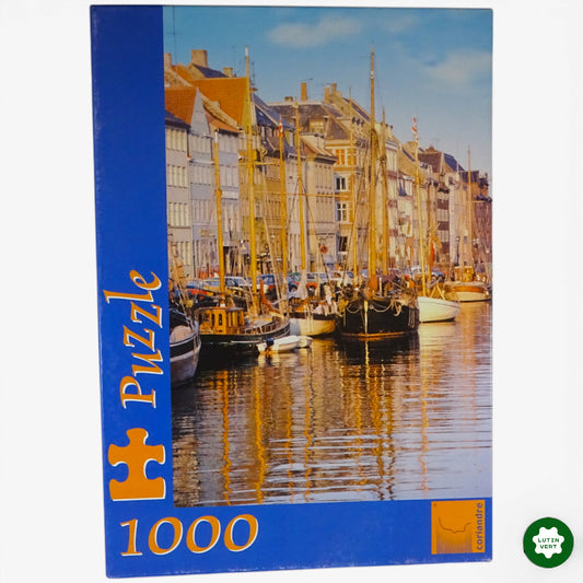 Puzzle Port « Cetag, Luxembourg » 1000 pcs d'occasion CORIANDRE - Dès 10 ans | Ref 10406