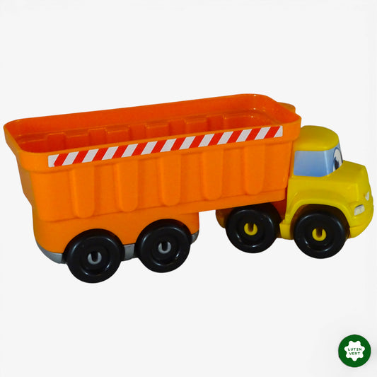 Camion benne orange d'occasion ABRICK - Dès 2 ans | Ref 10381