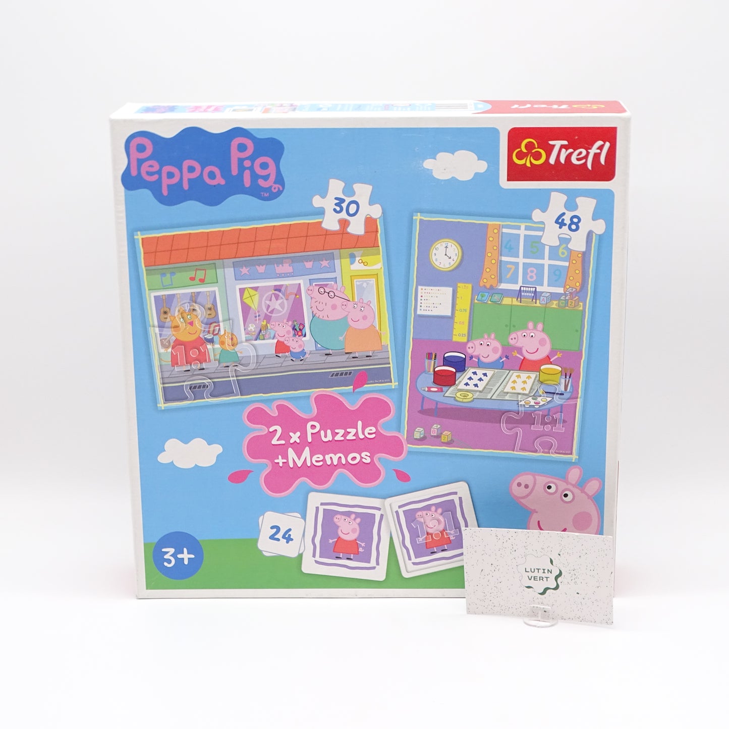 Peppapig Puzzle/ Memo TREFL - Dès 3 ans | Ref 14586