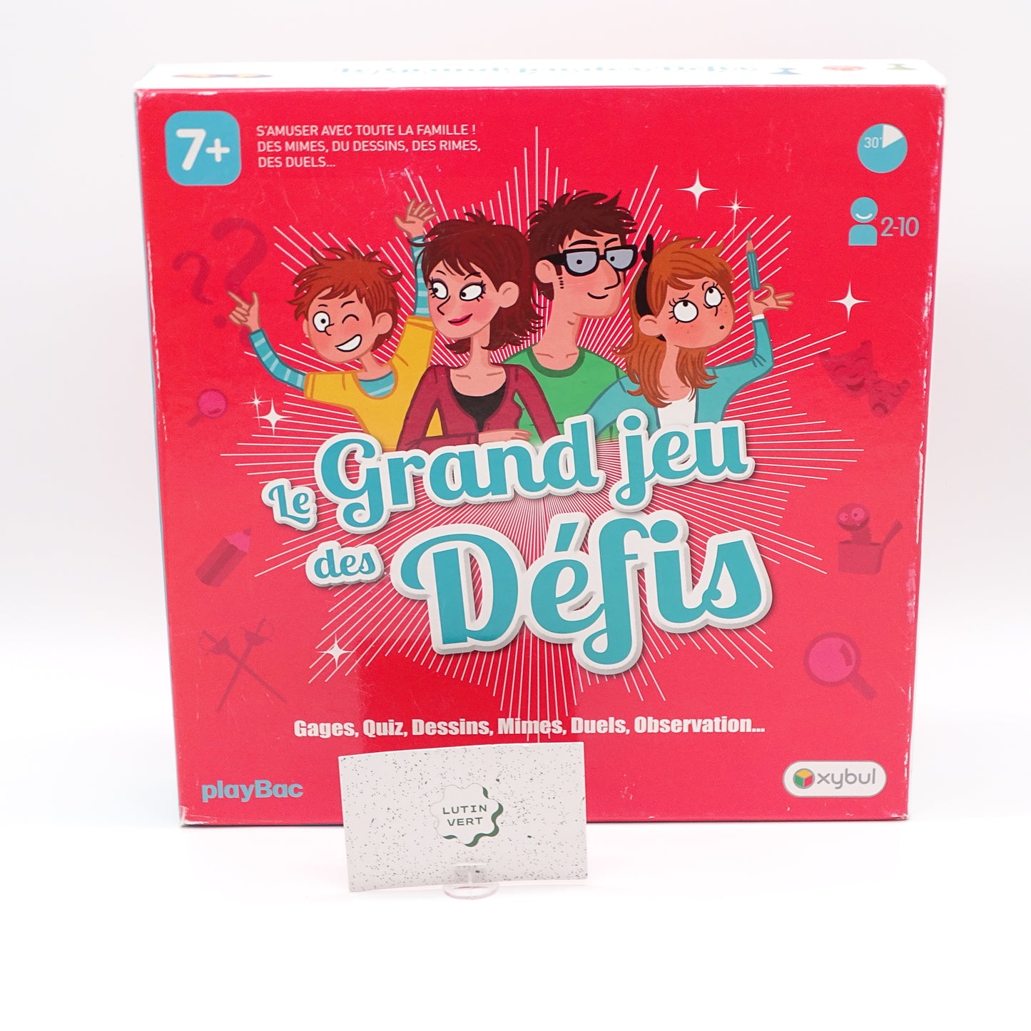 Le grand jeu des défis OXYBUL - Dès 7 ans | Ref 14585