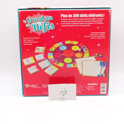 Le grand jeu des défis OXYBUL - Dès 7 ans | Ref 14585