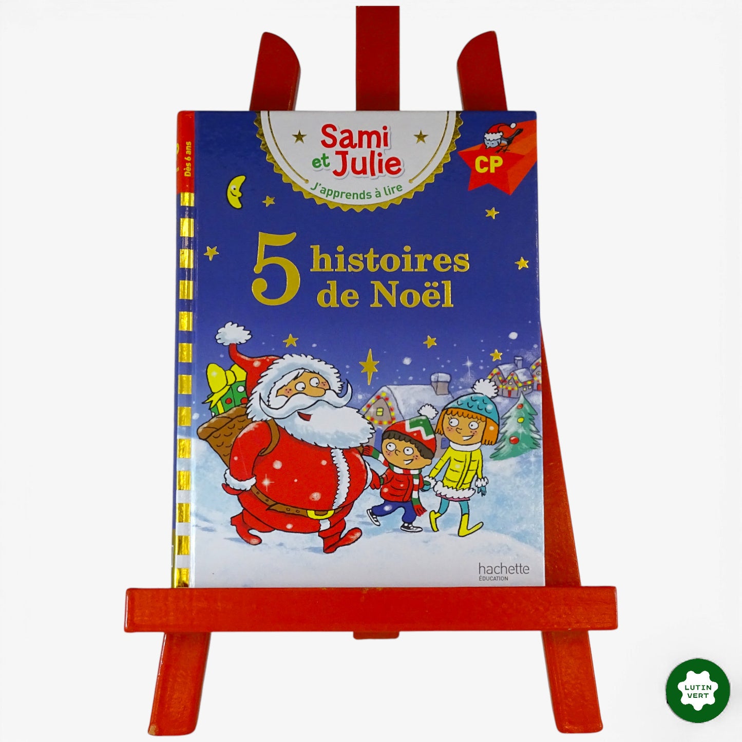 5 histoires de noel CP J’apprends à lire d'occasion HACHETTE EDUCATION - Dès 6 ans | Ref 10432