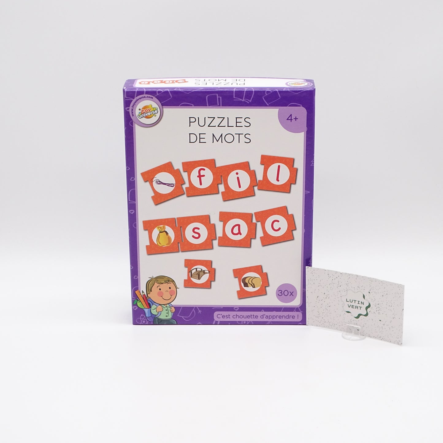 Puzzles de mots TOY UNIVERSE - Dès 4 ans | Ref 14596
