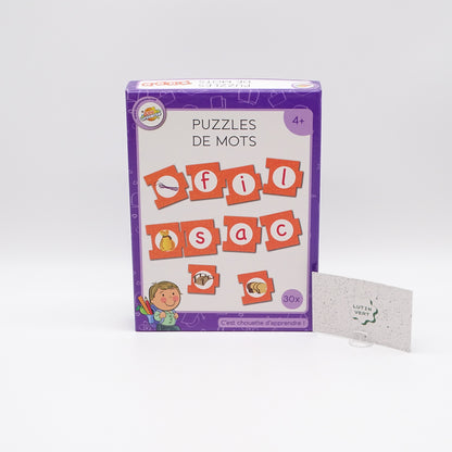 Puzzles de mots TOY UNIVERSE - Dès 4 ans | Ref 14596