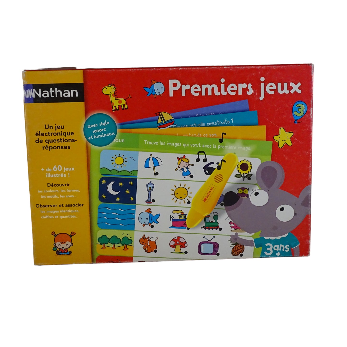 Premier jeux Stylo sonore lumineux. d'occasion NATHAN - Dès 3 ans | Lutin Vert