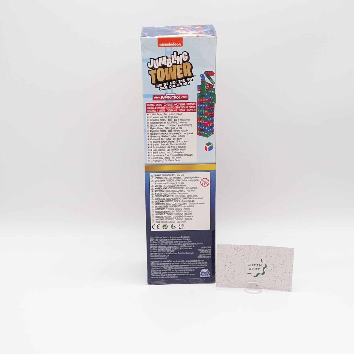 Jumbling Tower Pat’patrouille SPIN MASTER - Dès 5 ans | Ref 14595