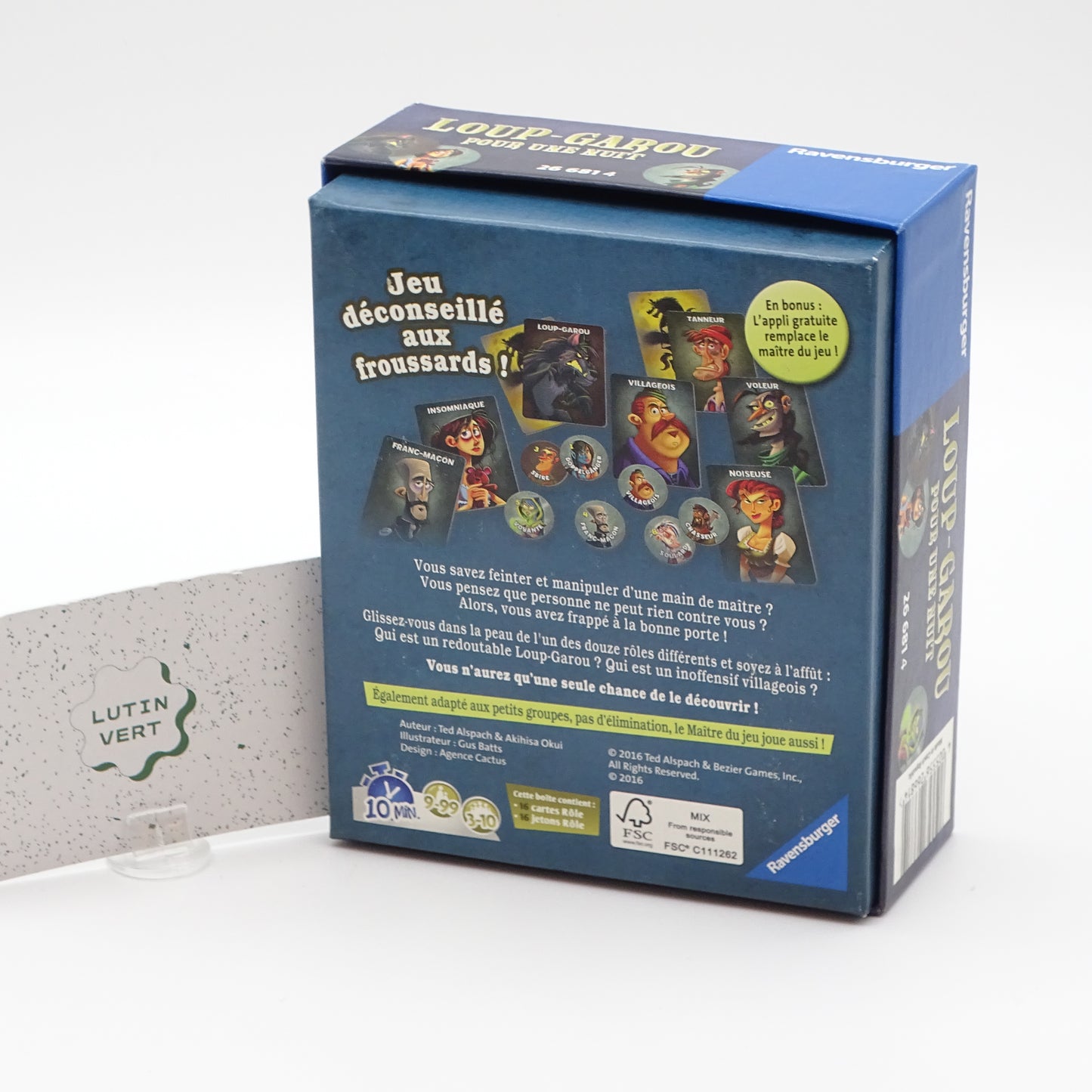 Loup-Garou RAVENSBURGER - Dès 9 ans | Ref 14610