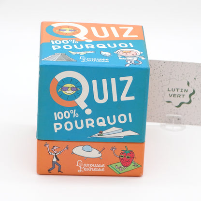 Quiz 100 % pourquoi LAROUSSE - Dès 10 ans | Ref 14614