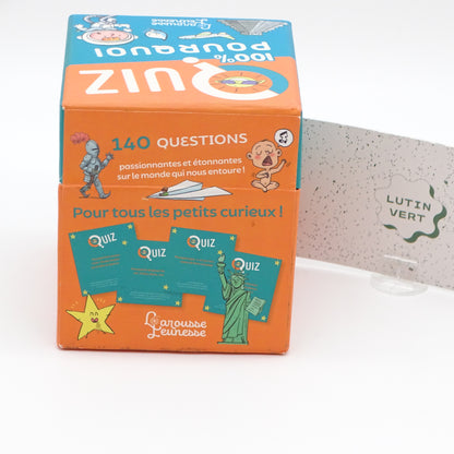 Quiz 100 % pourquoi LAROUSSE - Dès 10 ans | Ref 14614