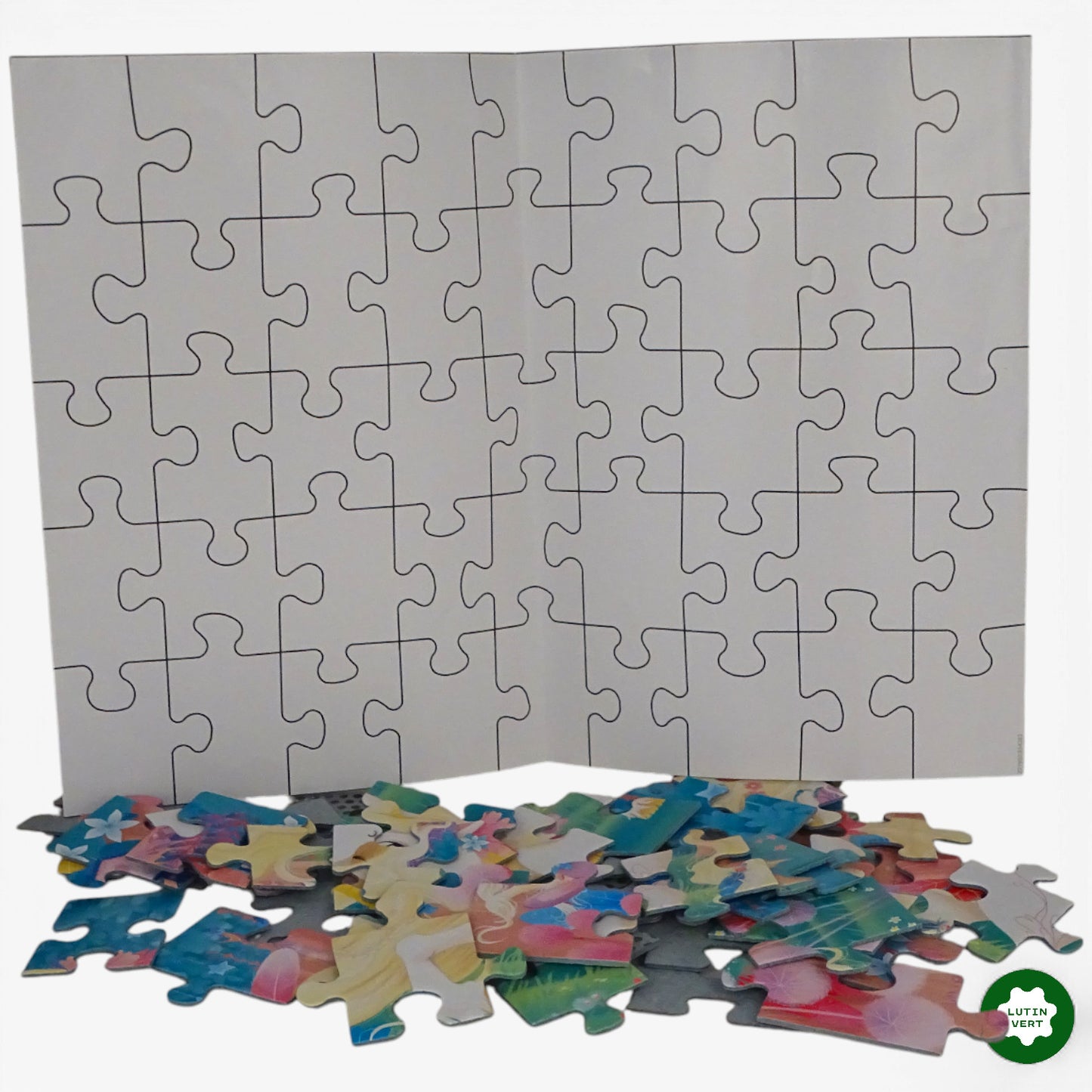 Puzzle Cars 3 Race Raedy 50 pcs d'occasion KING - Dès 4 ans | Ref 10475