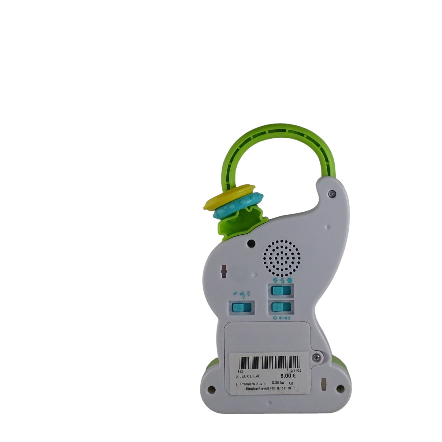Veilleuse musicale éléphant  d'occasion FISHER PRICE  - Dès 3 ans | Lutin Vert