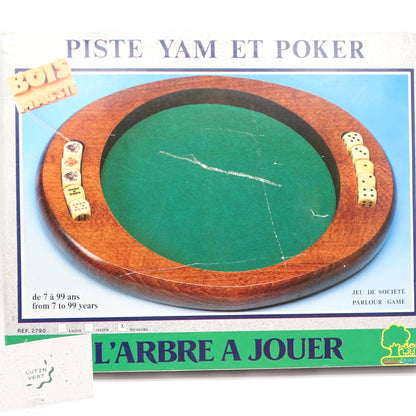 Piste Yam et Poker L’ARBRE A JOUER - Dès 7 ans | Ref 14623